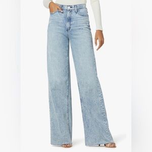 JOES THE MIA HIGH RISE WIDE LEG VINTAGE STRETCH RAW HEM ANKLE JEAN SERENE 27